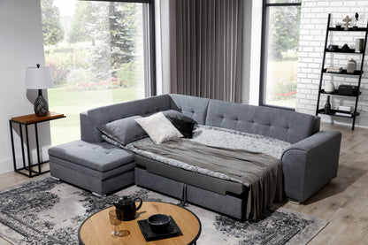 Pieretta Corner Sofa – Elegant Comfort with Sleeping Function Various Colours