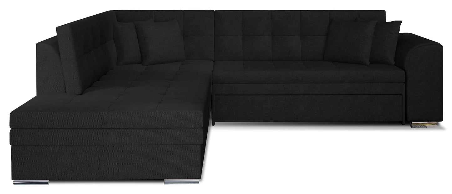 Pieretta Corner Sofa – Elegant Comfort with Sleeping Function Various Colours