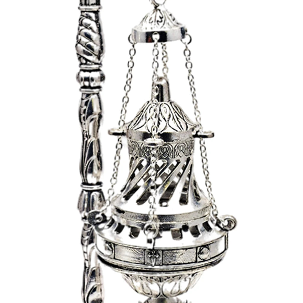 Alloy Metal Hanging Incense Burner – Decorative & Durable Aromatherapy Censer